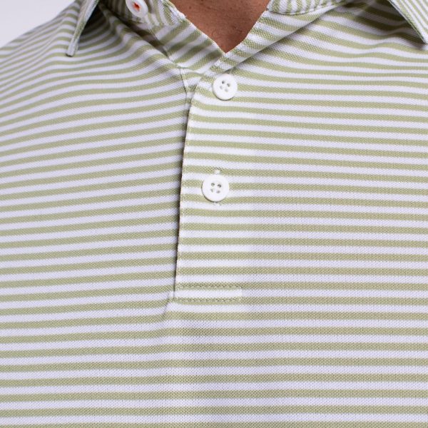 Men's Lee Stripe Polo S/S - Image 3