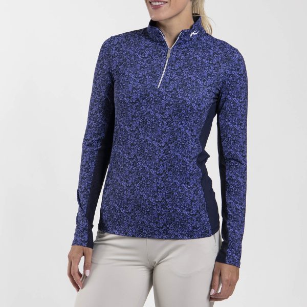 Women's Sunshine Printed Half-Zip