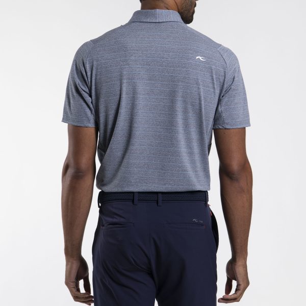 Men's Soren Mélange Stripe Polo S/S - Image 2