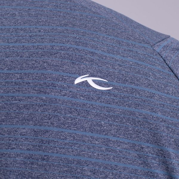 Men's Soren Mélange Stripe Polo S/S - Image 4