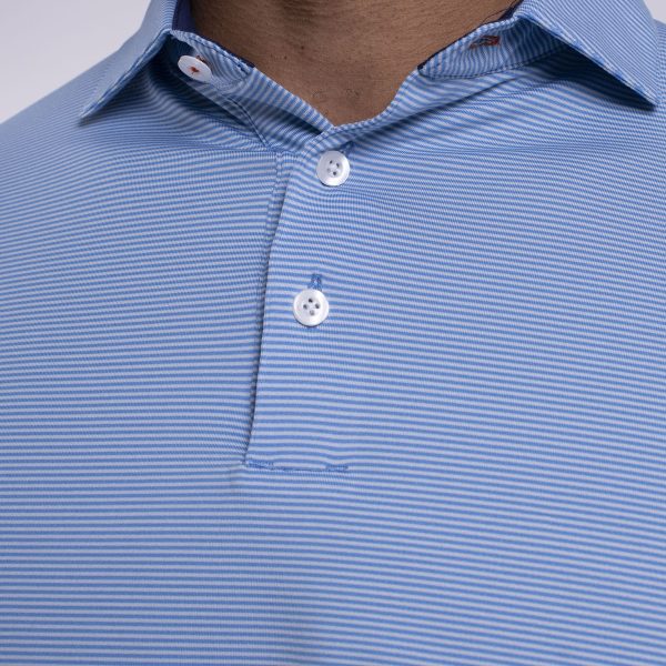 Men's Soren Stripe Polo L/S - Image 3