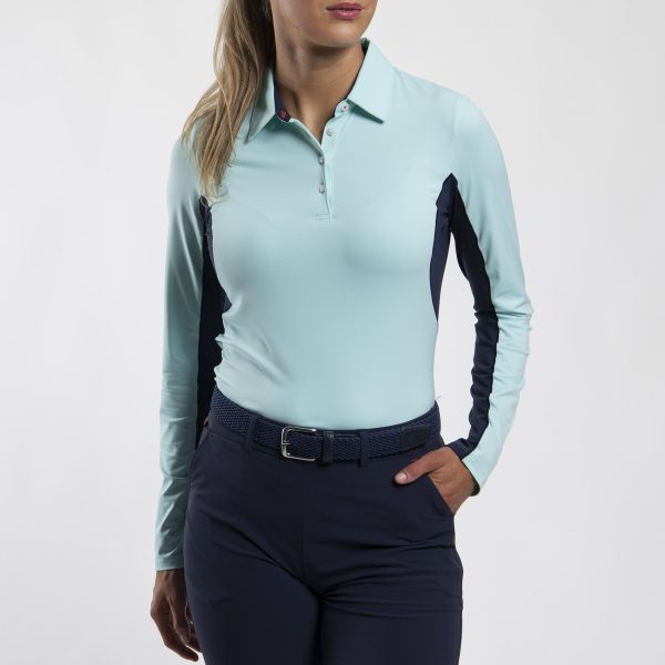 Women's Elena Cooling Polo L/S