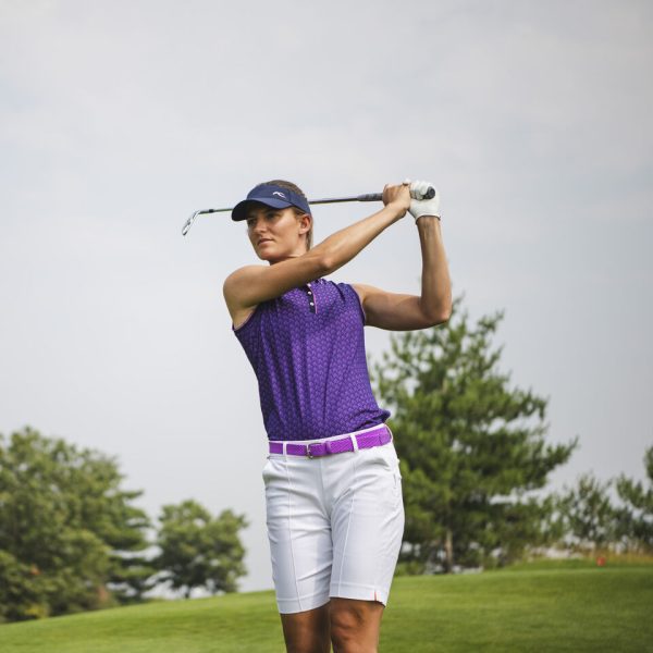 Women's Ella Structure Polo S/L - Image 6