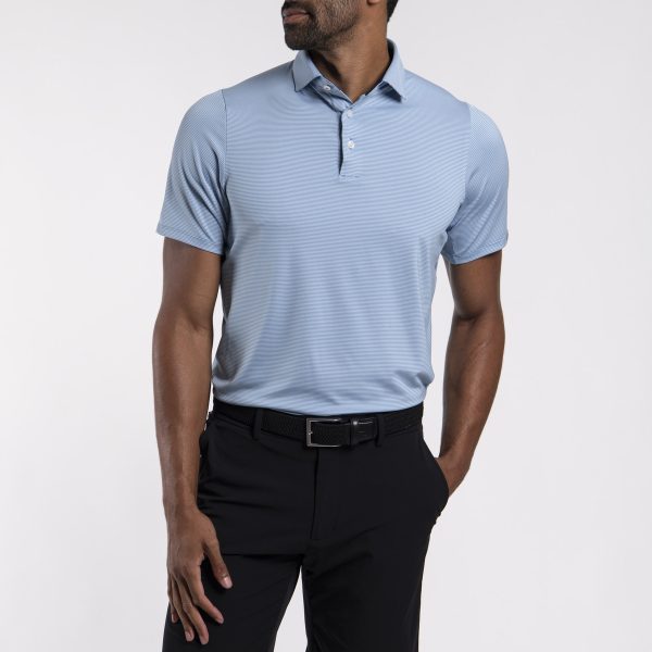 Men's Soren Stripe Polo S/S