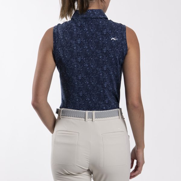 Women's Hollow Pima Polo S/L - Image 2